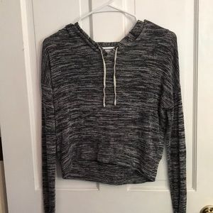 Abercrombie & Fitch Crop Hoodie
